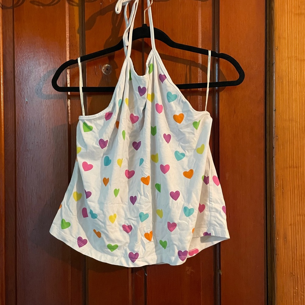 Heart Halter Crop Top